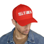 Tell It Like It Is Embroidered Cap Printify Hats  314 Originals