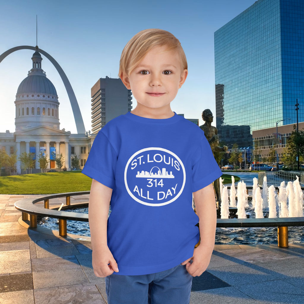 St Louis 314 All Day Toddler Tee - 314 Originals