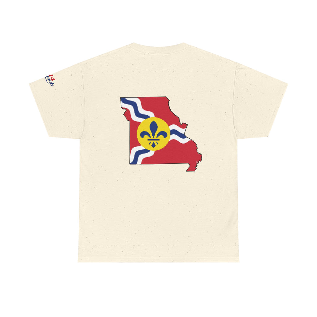 Proud Missouri Flag T-Shirt — "From the Lou and I’m... PROUD" - 314 Originals