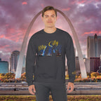 314 City Crewneck Sweatshirt — St. Louis Skyline Graphic - 314 Originals