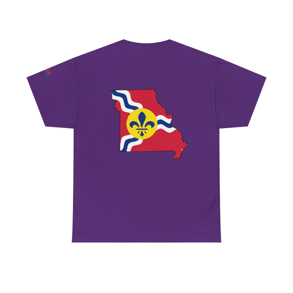 Proud Missouri Flag T-Shirt — "From the Lou and I’m... PROUD" - 314 Originals