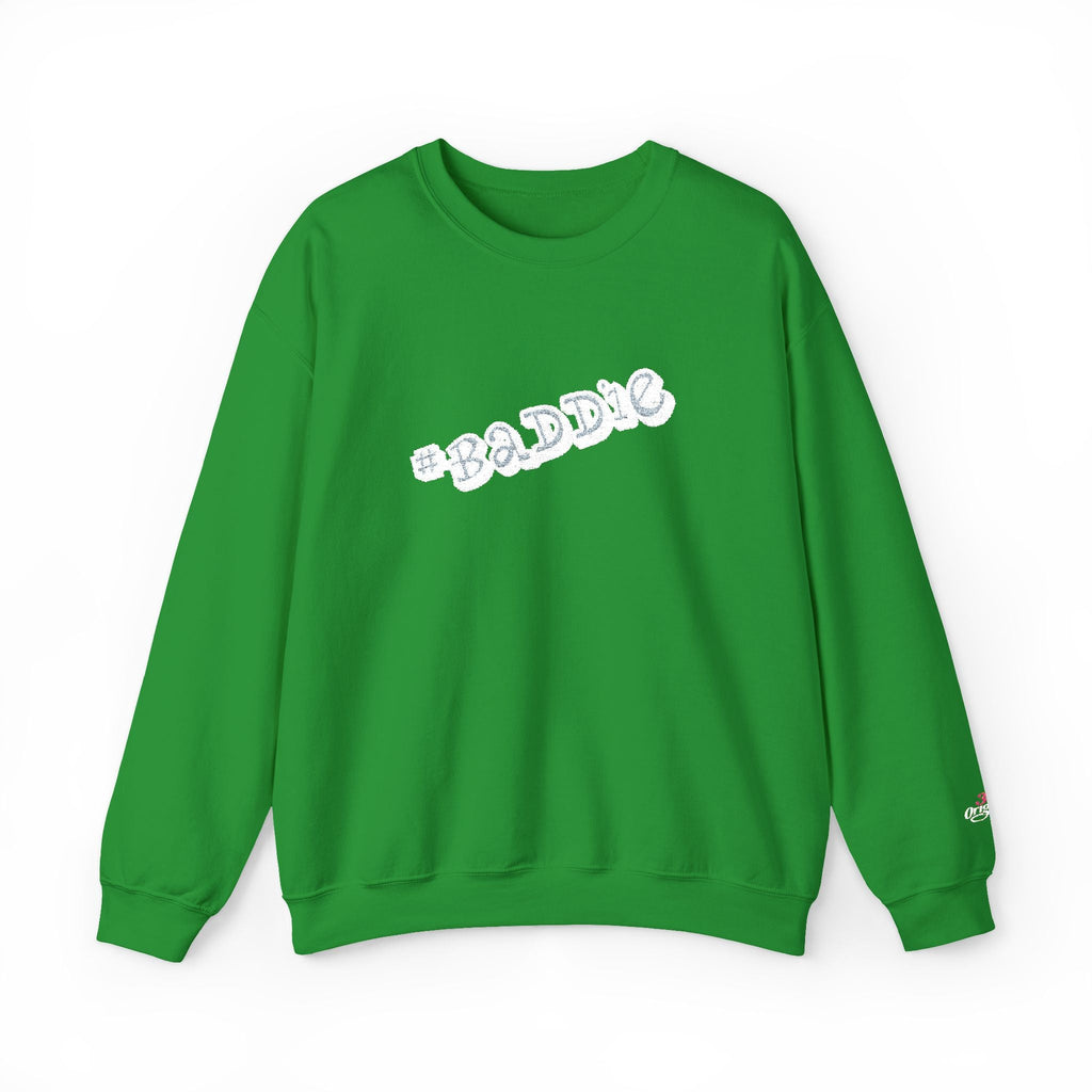 Cloud Script Crewneck Sweatshirt — White Script Logo Cozy Pullover Printify Sweatshirt  314 Originals