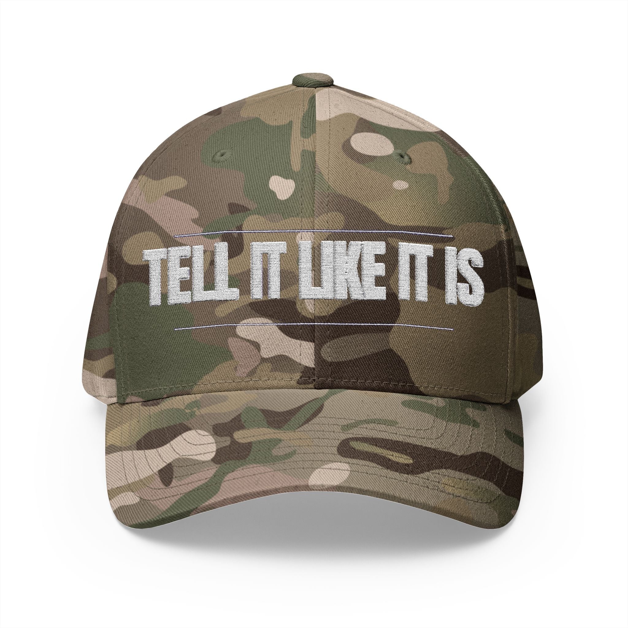 Tell It Like It Is Embroidered Cap Printify Hats  314 Originals