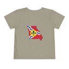 Toddler Tee — "From the Lou and I’m... Proud" St. Louis Flag Kids Shirt - 314 Originals
