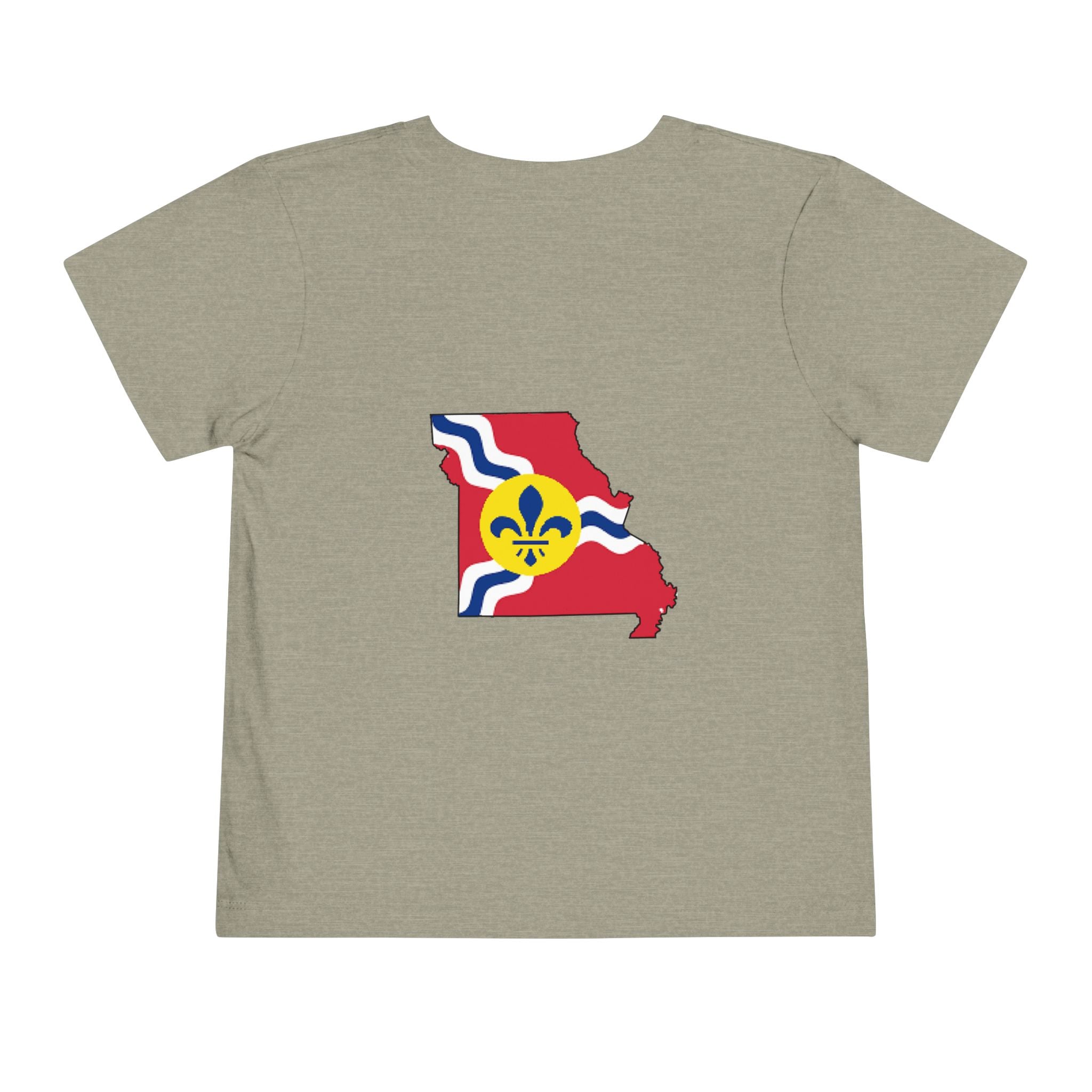 Toddler Tee — "From the Lou and I’m... Proud" St. Louis Flag Kids Shirt - 314 Originals