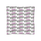 314 Logo Scarf — Purple & Black Poly Scarf - 314 Originals
