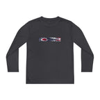 Ohio Flag Youth Long Sleeve Tee — Youngstown Text Graphic - 314 Originals