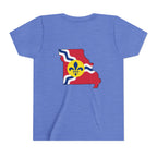 "From the Lou and I'm... Proud" St. Louis Flag Kids Shirt - 314 Originals