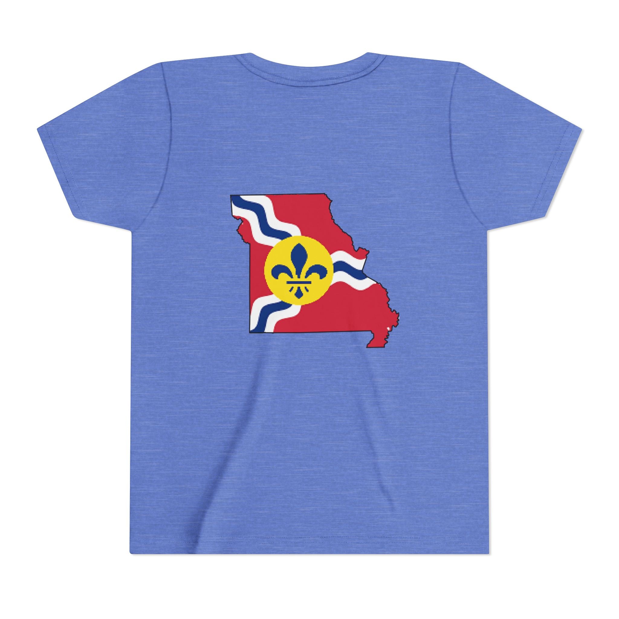 "From the Lou and I'm... Proud" St. Louis Flag Kids Shirt