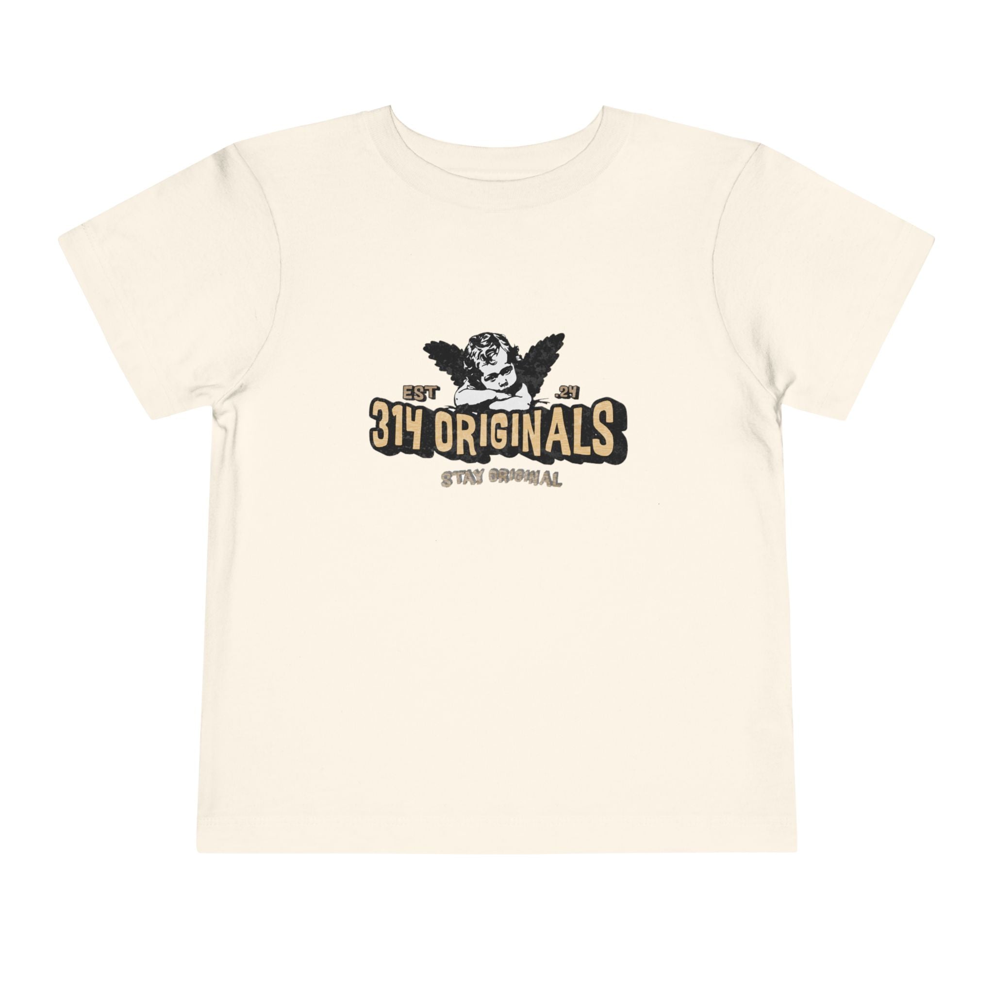 314 Originals Vintage Angel Logo Toddler Tee Printify Kids clothes  314 Originals