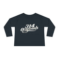 Toddler Long Sleeve Tee — "314 Originals" Retro Script Kids Shirt - 314 Originals