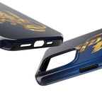 "314 Originals" Gold Script on Navy Tough Protective Case Printify Phone Case  314 Originals
