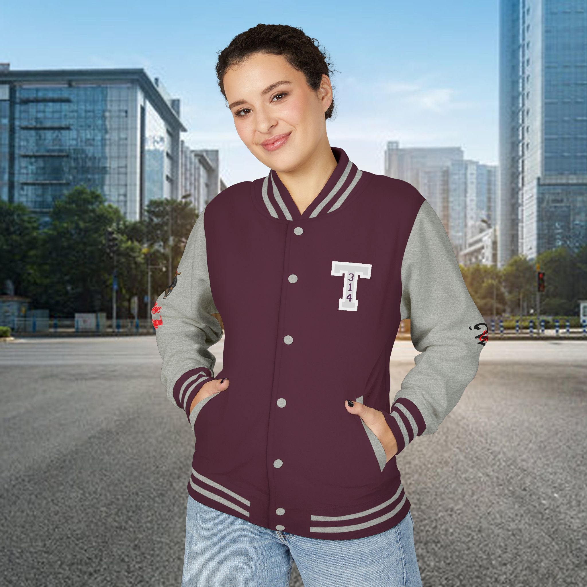 314 Retro Campus Varsity Letterman Jacket - 314 Originals