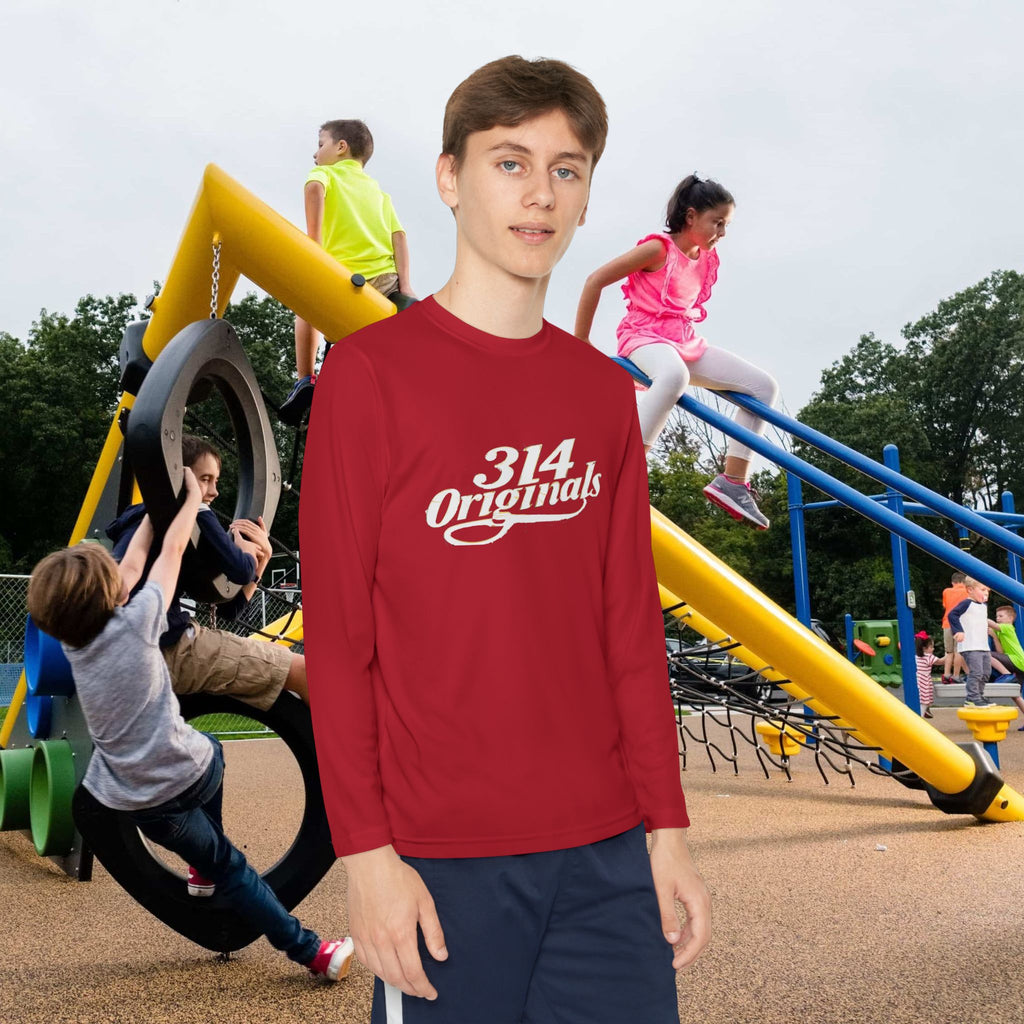 Youth Long Sleeve Tee — "314 Originals" Graphic