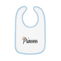 Princess Baby Bib — Contrast Trim Jersey Feeding Bib - 314 Originals