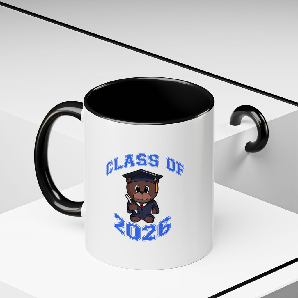 Graduation 2026 Accent Coffee Mug — Class of 2026 Grad Gift