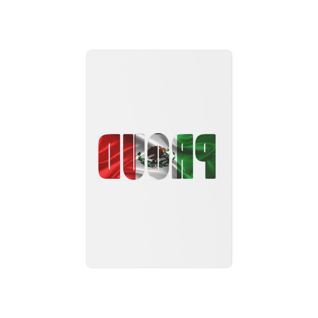 Temporary Tattoo — "Proud" Mexican Flag Design - 314 Originals
