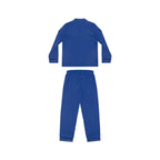 Women's Royal Blue Satin Pajama Set — Luxurious Sleepwear Printify All Over Prints  314 Originals