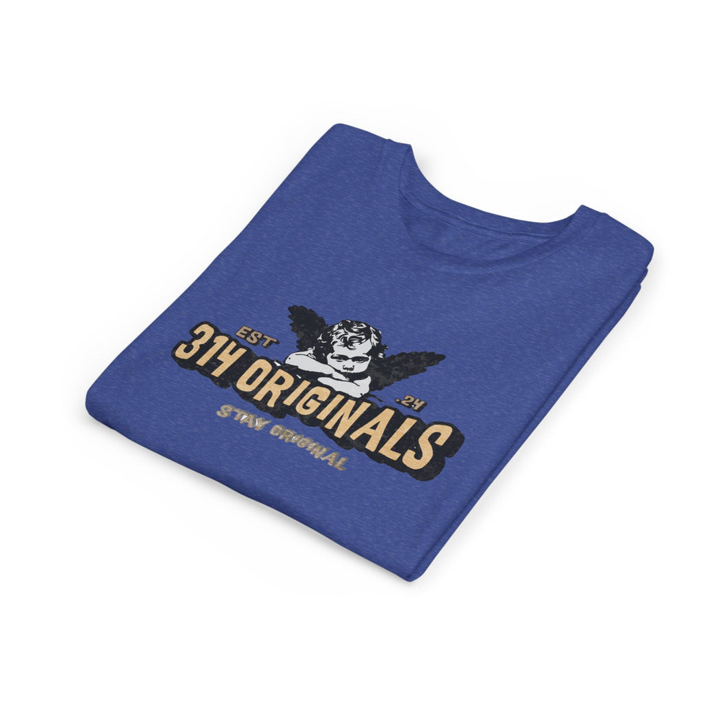 314 Originals Youth Tee - Vintage Cherub Graphic Kids T-Shirt Printify Kids clothes  314 Originals