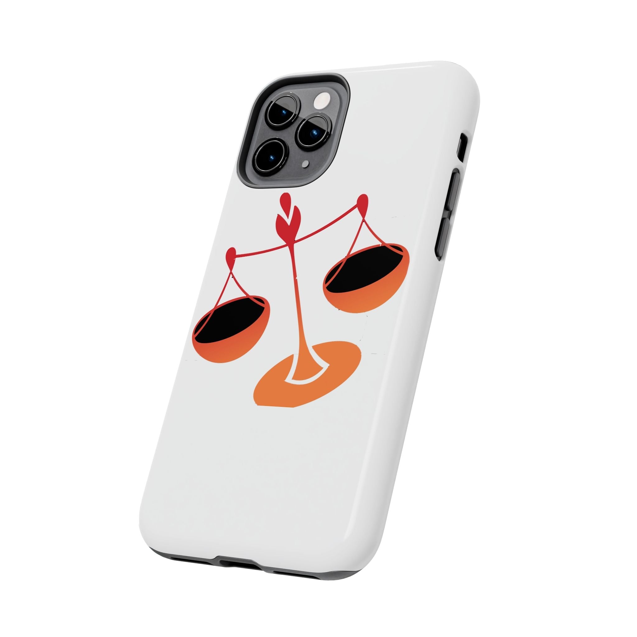 Libra Scales Phone Case — Zodiac Balance Tough Protective Cover Printify Phone Case  314 Originals