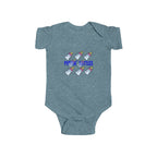 Infant Bodysuit — "Poppin' Bottles" Cute Baby Bottle Graphic Onesie - 314 Originals