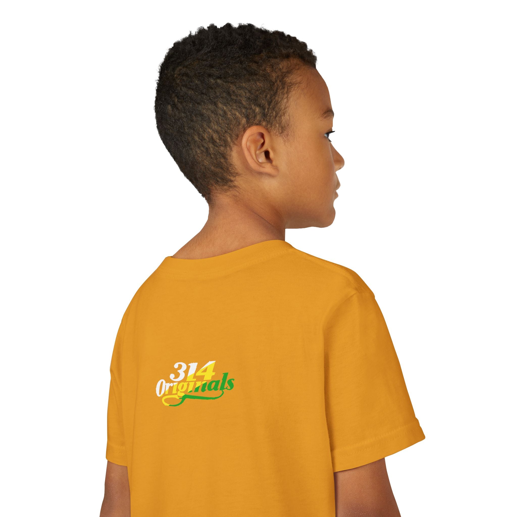 Boys "Favorite Kid" Retro Yellow & Green Graphic T-Shirt - 314 Originals