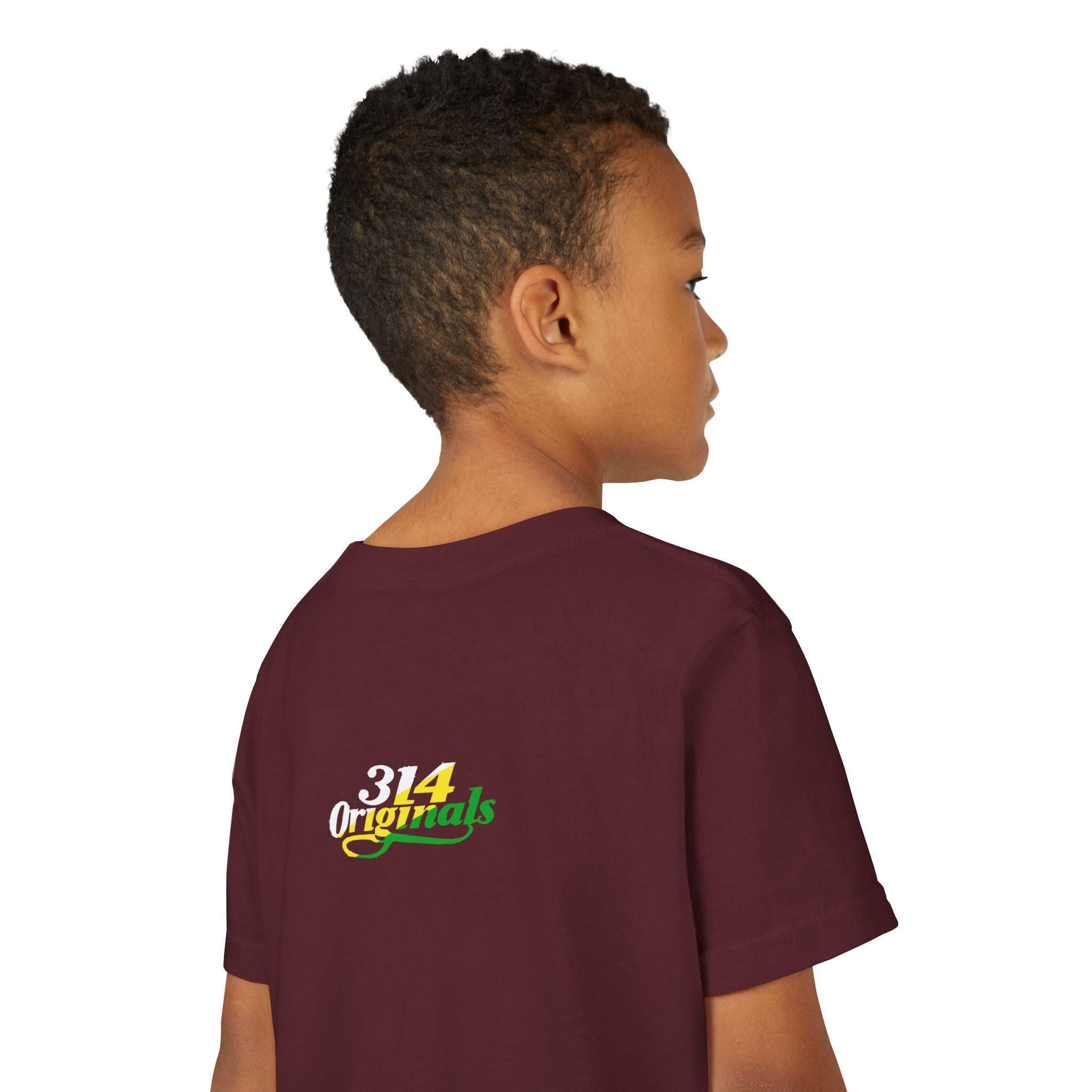 Boys "Favorite Kid" Retro Yellow & Green Graphic T-Shirt - 314 Originals