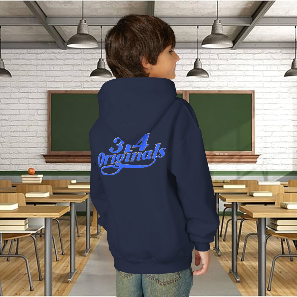 Youth Hoodie - 'Class of 2026' Graduation Bear Hoodie with '314 Originals' Back Print