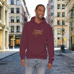 Legend Script Hoodie-Cozy Pullover with Gold Text - 314 Originals