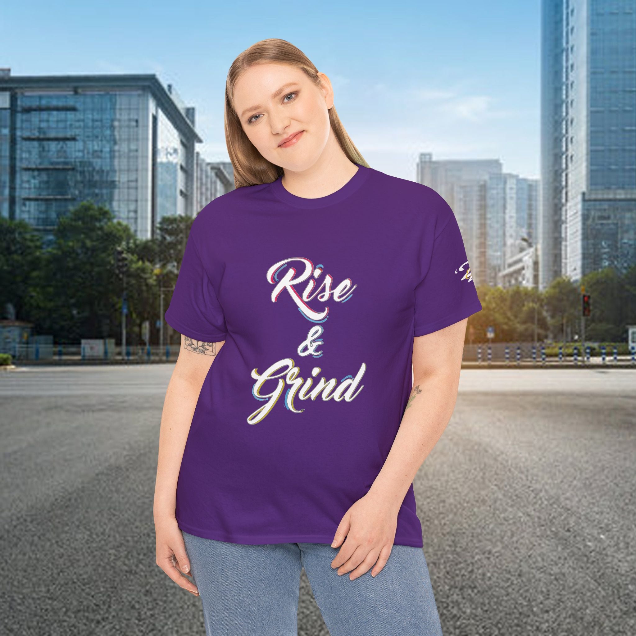 Rise & Grind T-Shirt — Motivational Graphic Tee for Hustle Mindset - 314 Originals