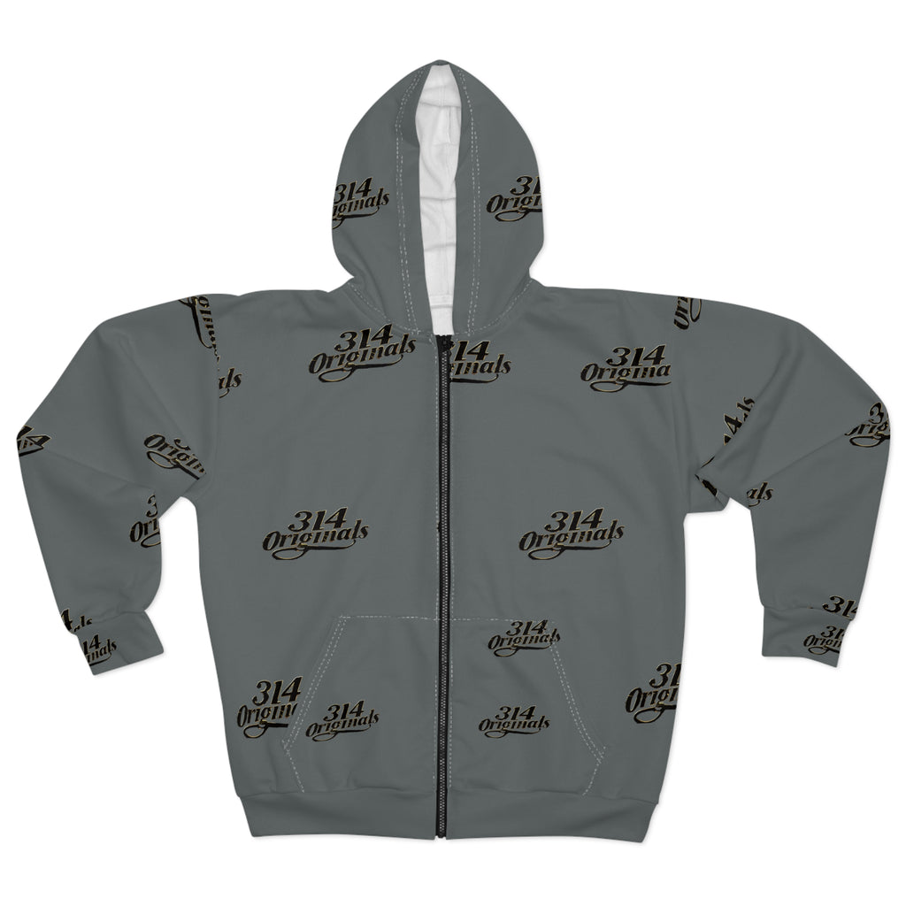 314 Originals All-Over Print Zip Hoodie - 314 Originals