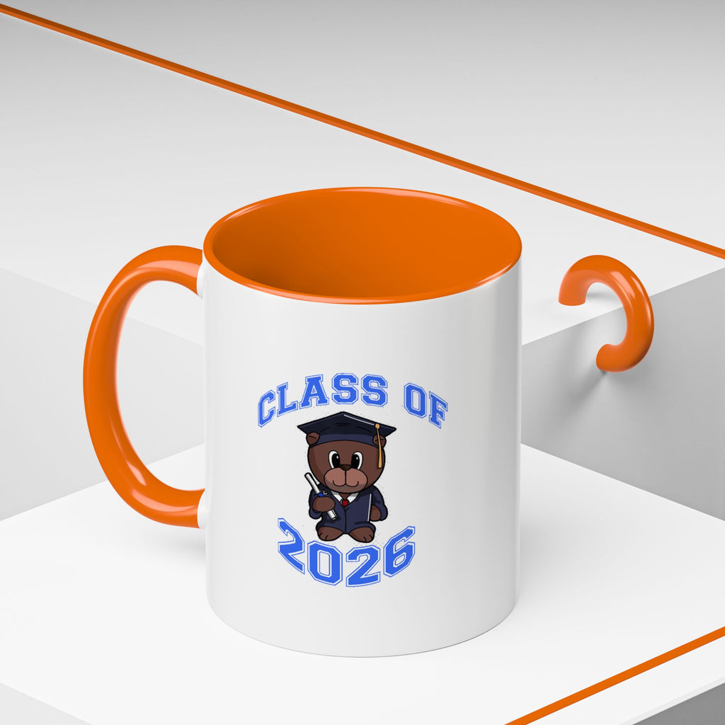 Graduation 2026 Accent Coffee Mug — Class of 2026 Grad Gift