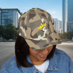 King's Gear Embroidered Crown Script Cap — 314 Original Closed-Back Structured Hat - 314 Originals