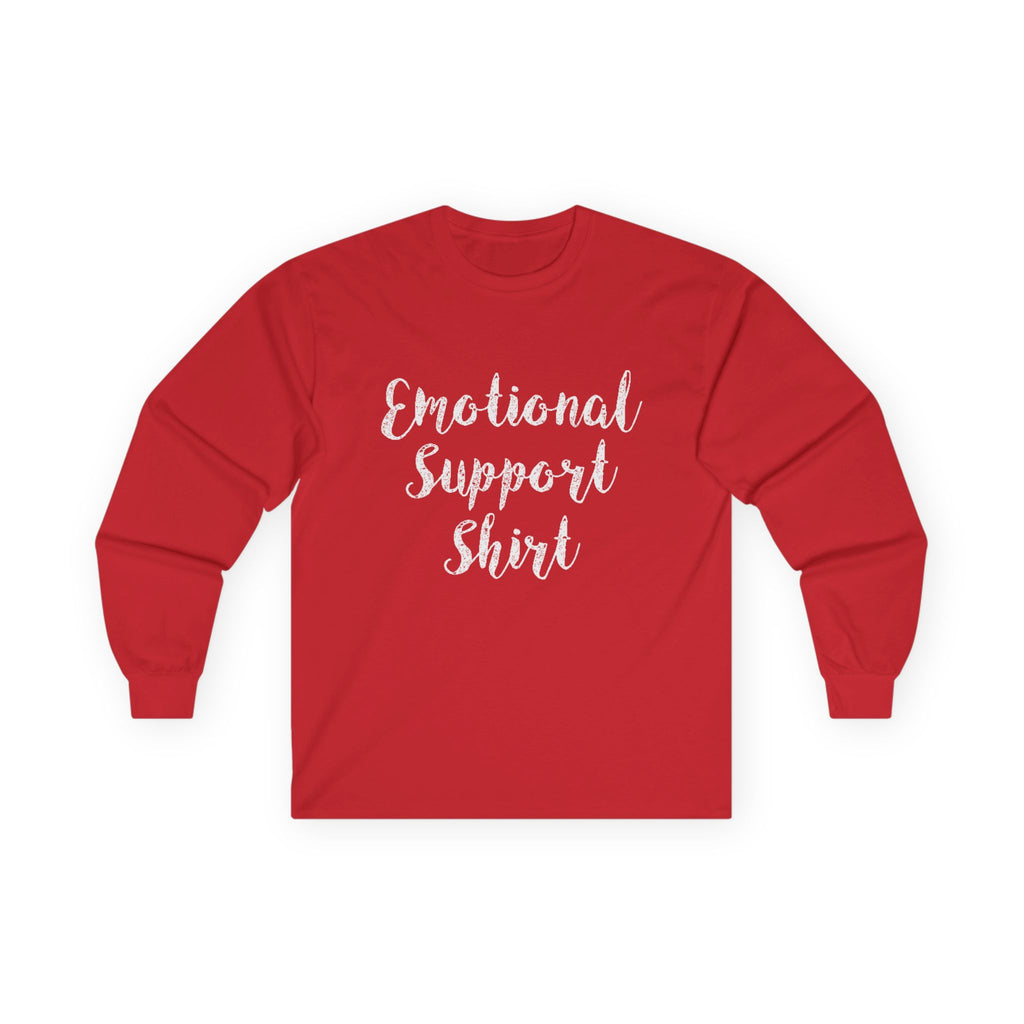 Emotional Support Shirt Long Sleeve Tee - 314 Originals