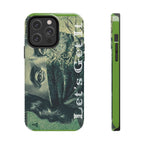 Ben Franklin "Let's Get It" Bandana Design Tough Phone Case Printify Phone Case  314 Originals