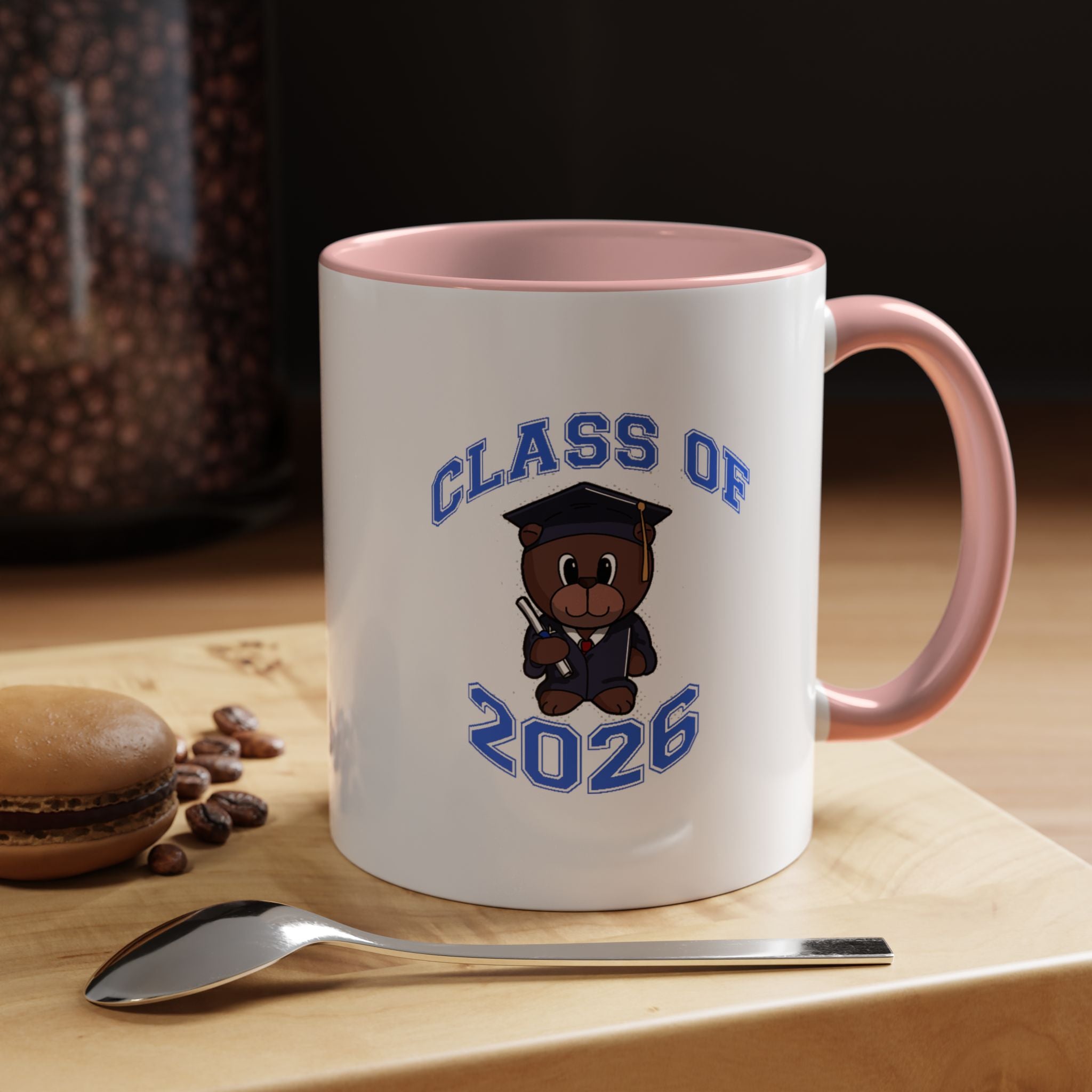 Graduation 2026 Accent Coffee Mug — Class of 2026 Grad Gift