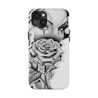 Noir Clown Face with Rose Shockproof Phone Cover - 314 Originals
