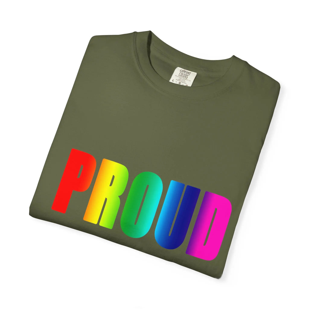 PROUD Garment-Dyed T-shirt Printify