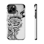 Noir Clown Face with Rose Shockproof Phone Cover - 314 Originals
