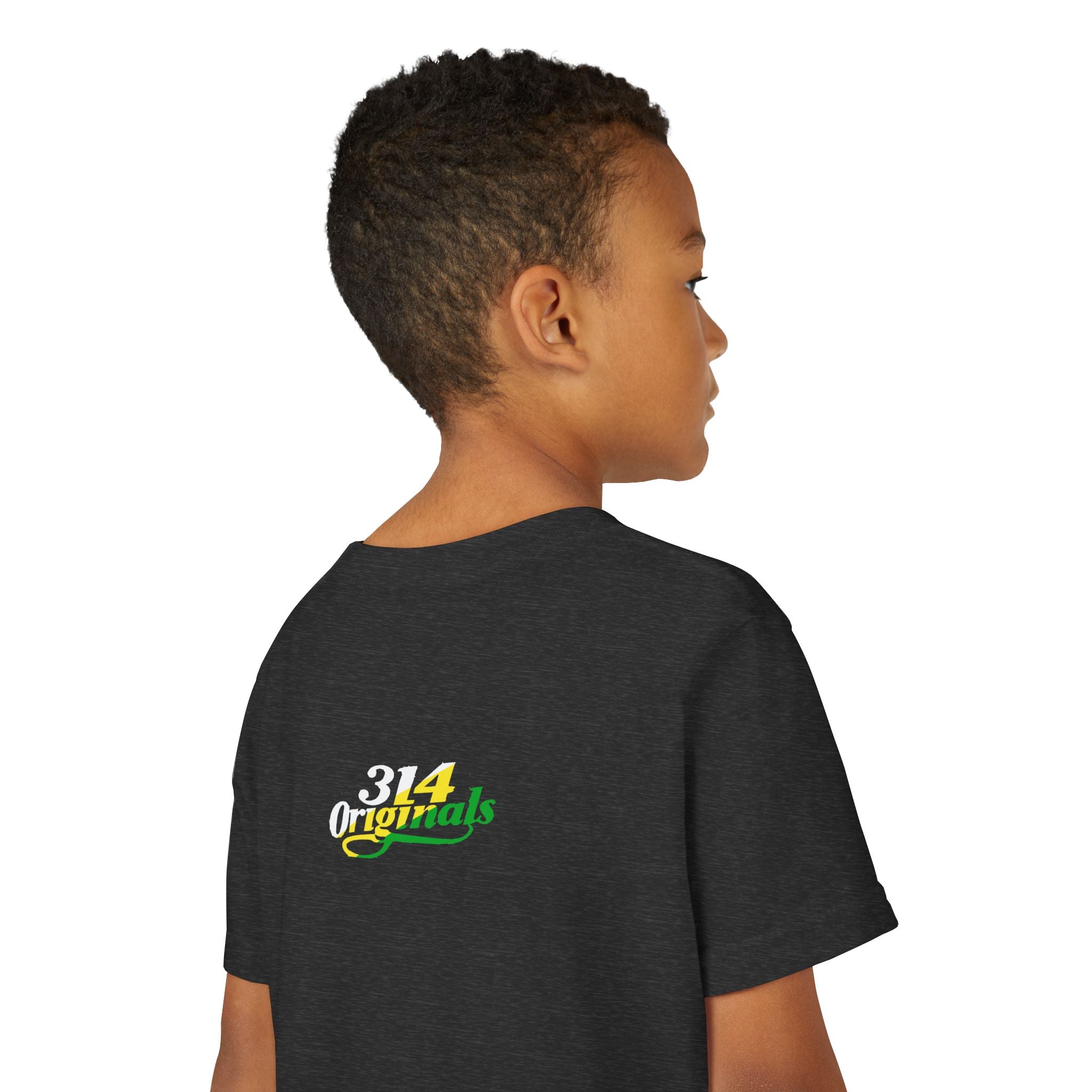 Boys "Favorite Kid" Retro Yellow & Green Graphic T-Shirt - 314 Originals