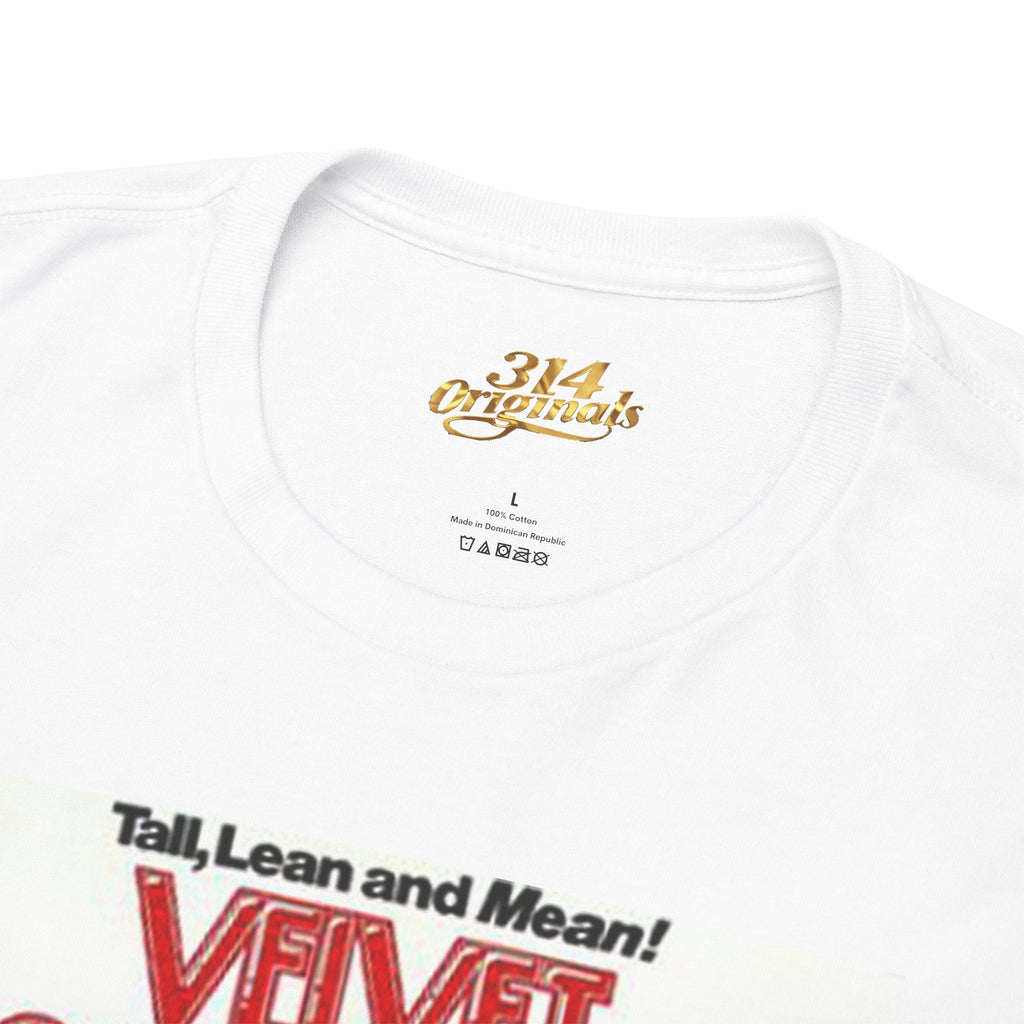 Velvet Smooth Retro Movie Poster Tee — Vintage Blaxploitation Graphic T-Shirt Printify T-Shirt  314 Originals
