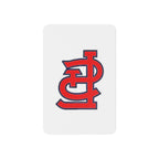 St. Louis Red Monogram Temporary Tattoo - 314 Originals