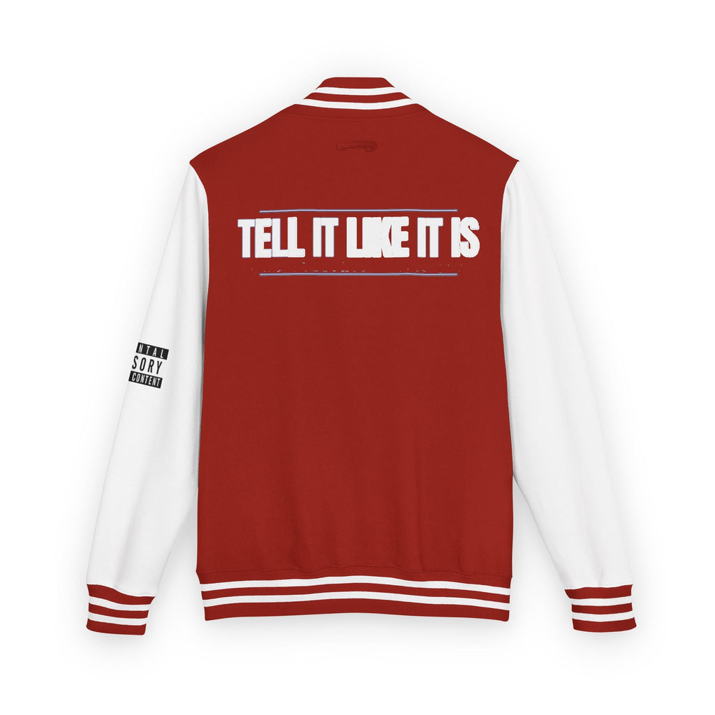 Tell It Like It Is Letterman Jacket Printify Outerwear  314 Originals