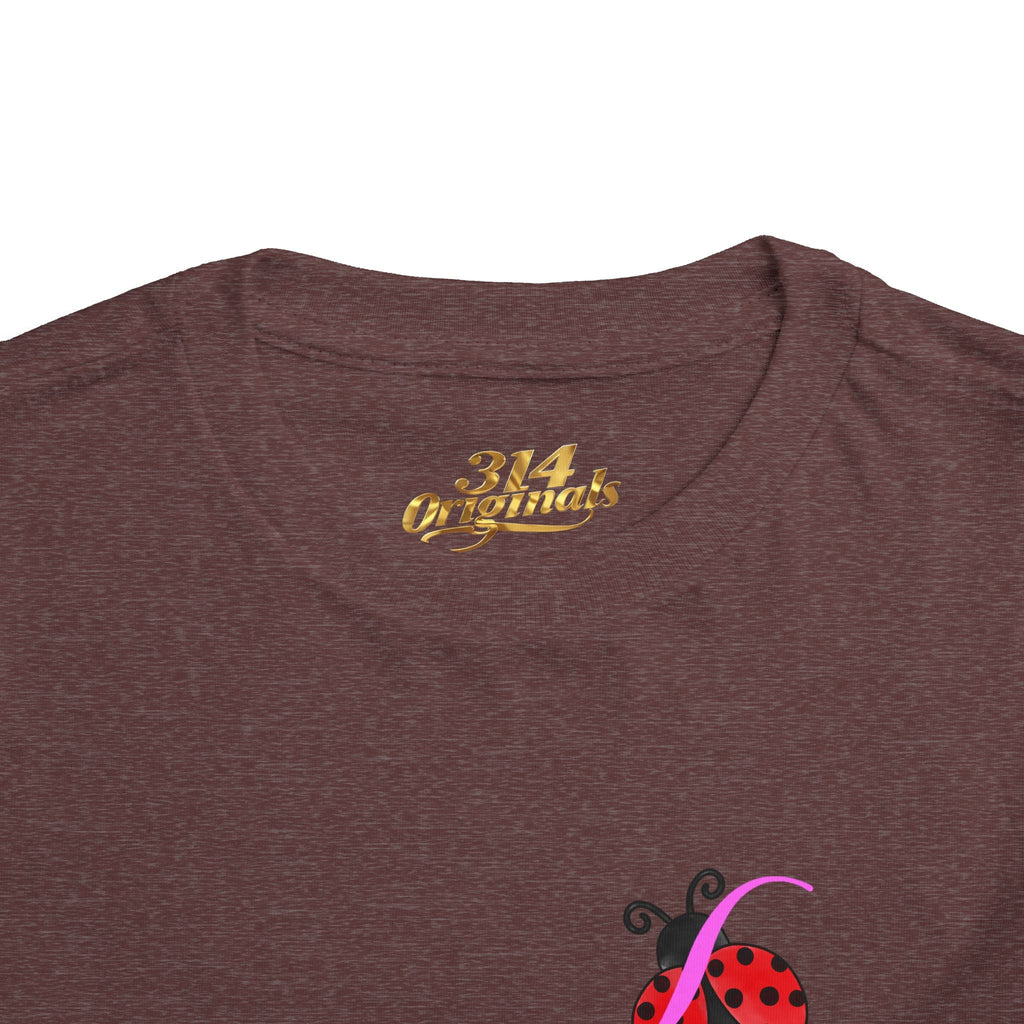 Toddler Tee — Cute Ladybug Graphic Kids Shirt Printify Kids clothes  314 Originals
