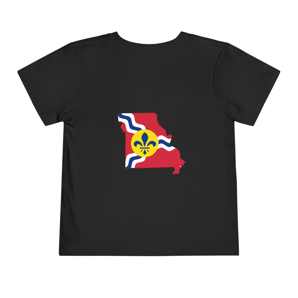 Toddler Tee — "From the Lou and I’m... Proud" St. Louis Flag Kids Shirt - 314 Originals