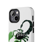 Scorpio Zodiac Tough Phone Case — Green Scorpion "Typical" Design Printify Phone Case  314 Originals