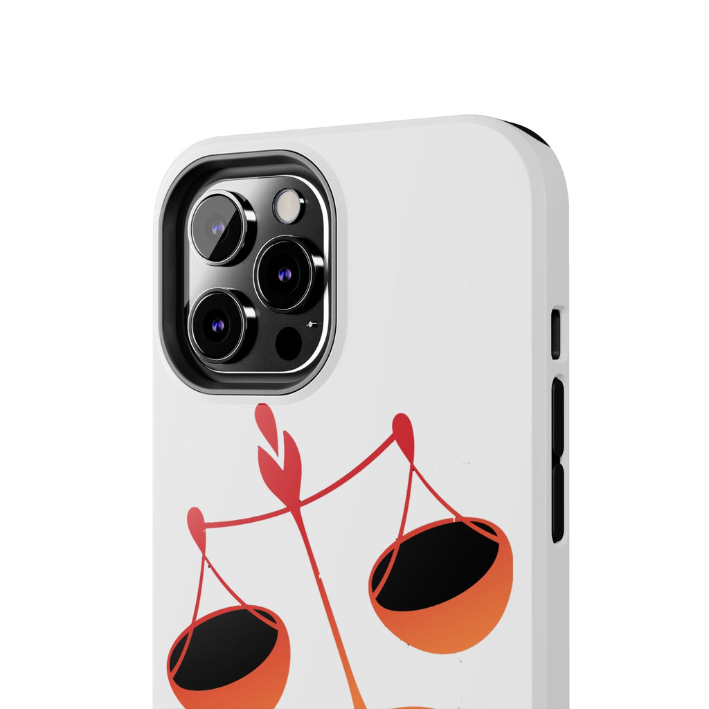 Libra Scales Phone Case — Zodiac Balance Tough Protective Cover Printify Phone Case  314 Originals