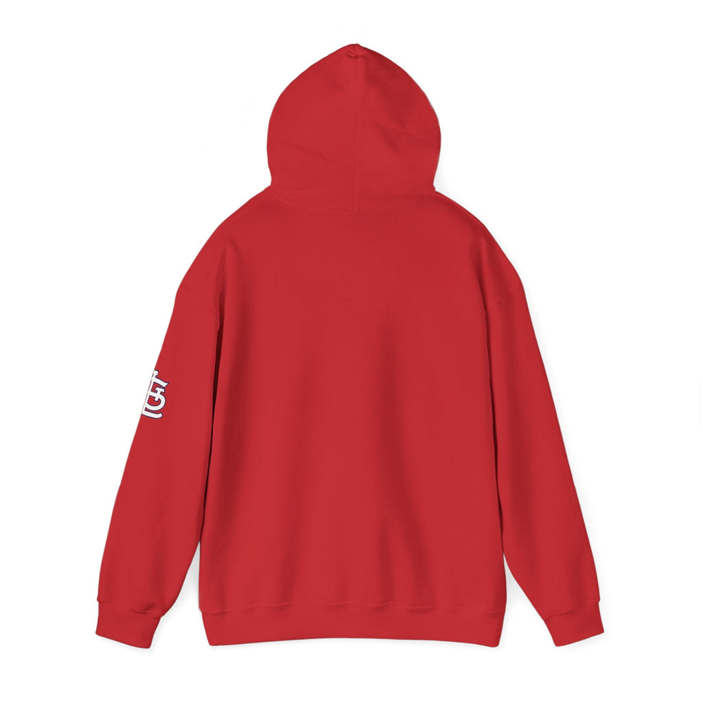 City Skyline Hoodie — Black & White Waterfront Panorama Pullover Printify Hoodie  314 Originals