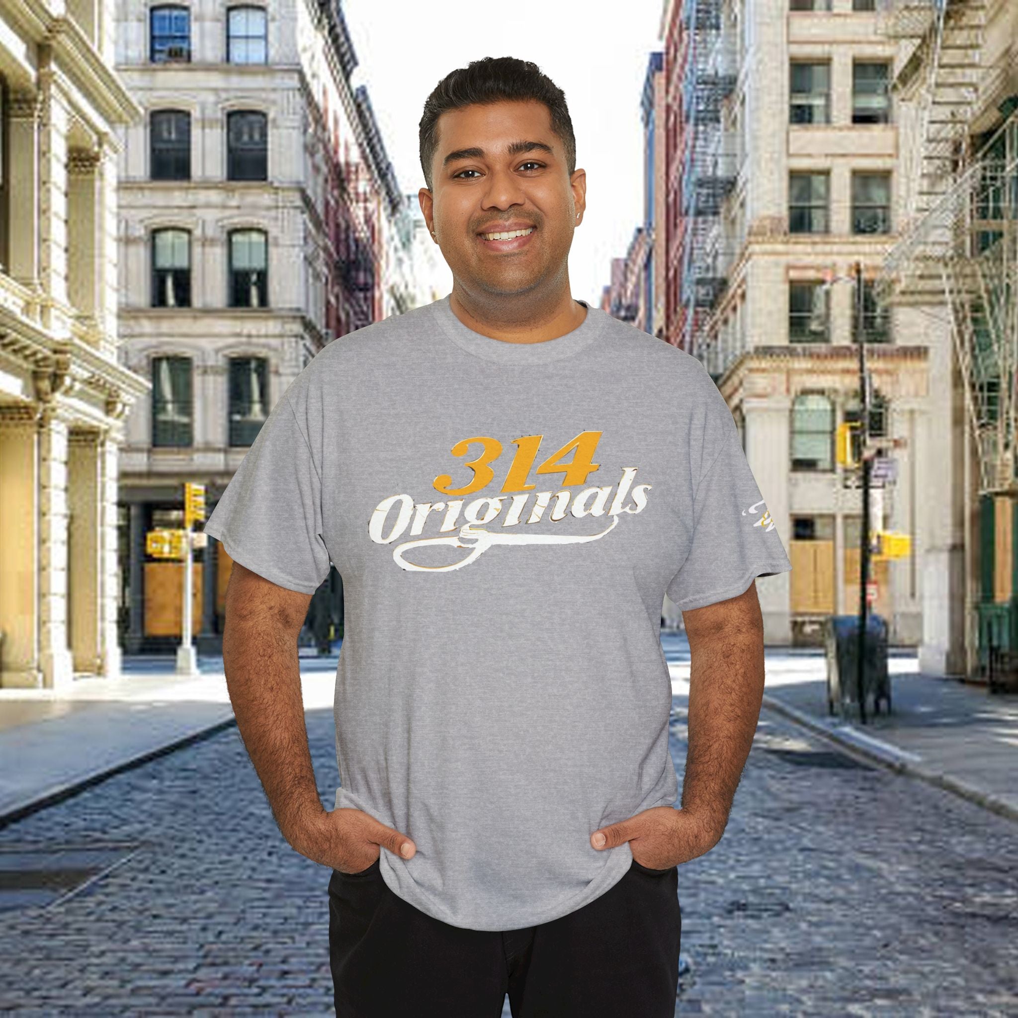 314 Originals Vintage Script T‑Shirt - 314 Originals