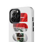 Mexico Pride Tough Phone Case — Mexican Flag Vertical 'PRIDE' Design Printify Phone Case  314 Originals